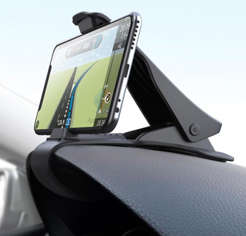 Suport auto telefon cu clip prindere pe bord