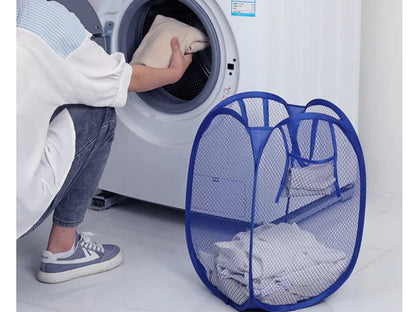 Coș pliabil mare pentru rufe și jucării