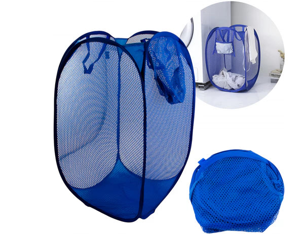 Coș pliabil mare pentru rufe și jucării