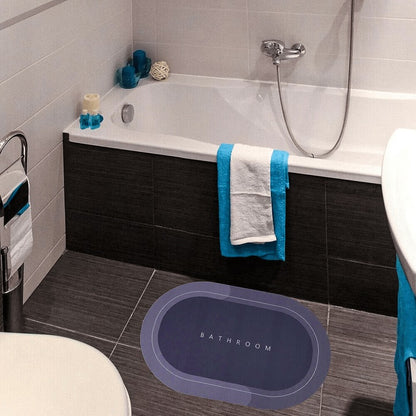 Covor de baie superabsorbant și antiderapant