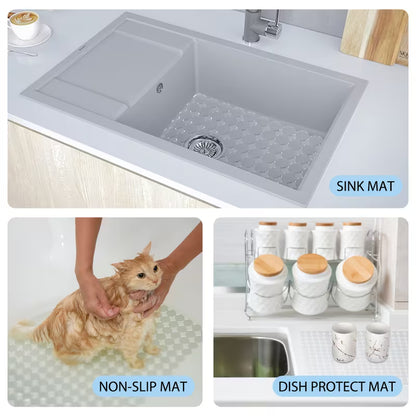 Covoraș antialunecare pentru chiuvetă, 27 x 27 cm