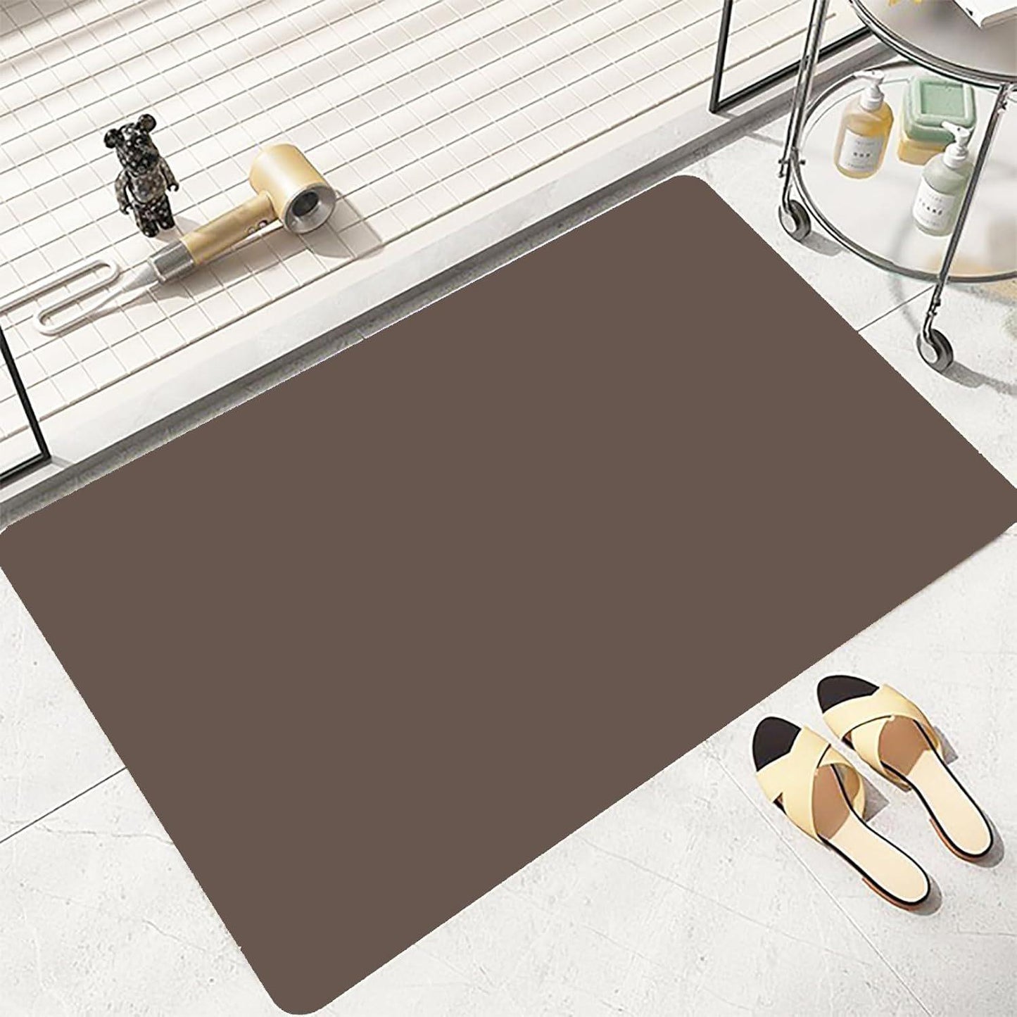 Covoraș intrare ușă sau baie absorbant, 60 x 40 cm