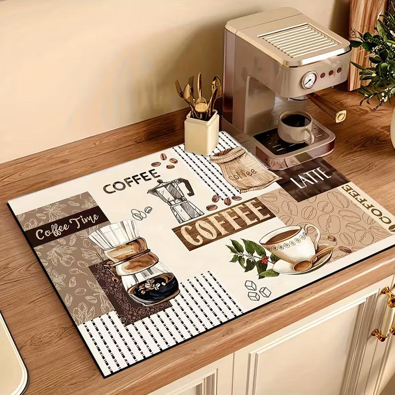 Covoraș de blat cu  design "coffee”