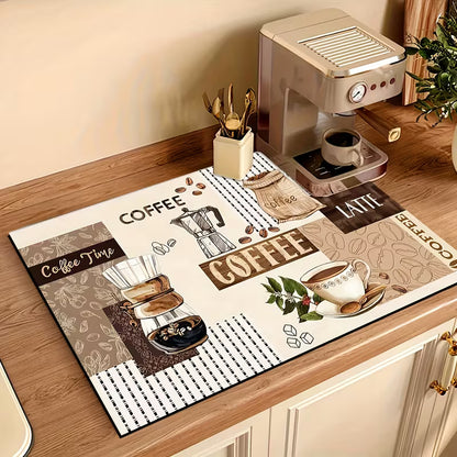 Covoraș de blat cu  design "coffee”