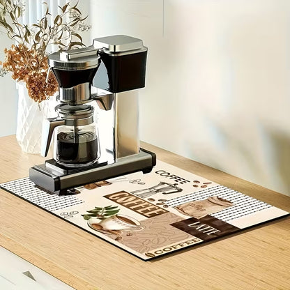 Covoraș de blat cu  design "coffee”