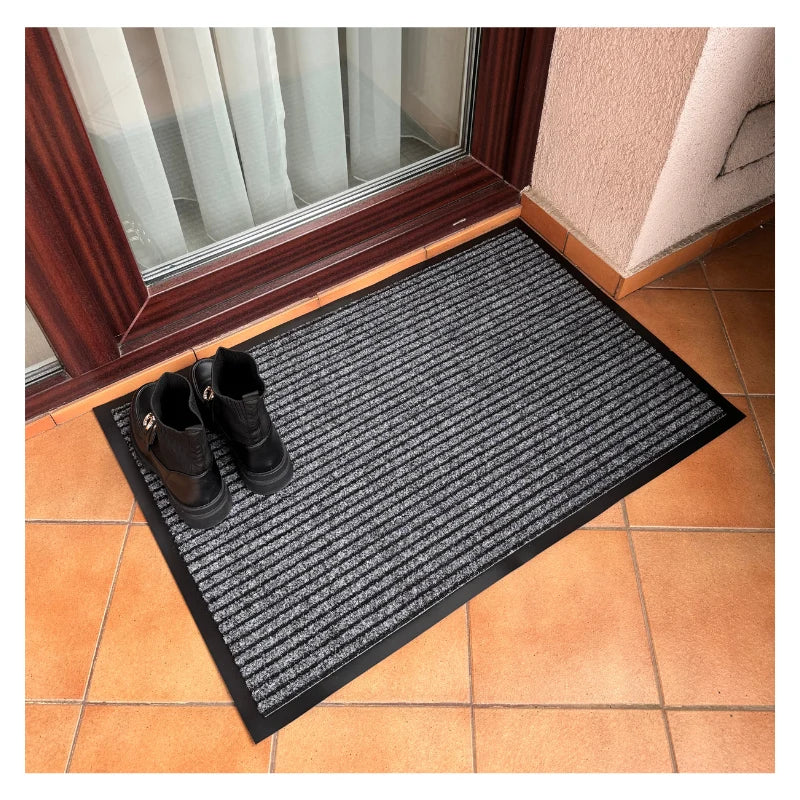 Covor de intrare în casă, cauciucat, antiderapant