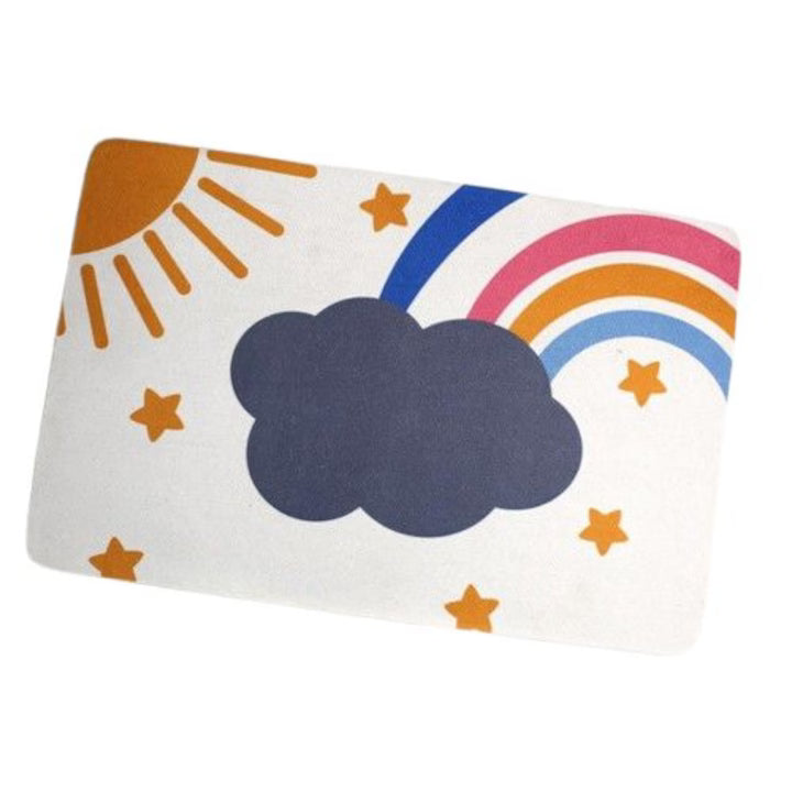 Covoraș de casă, antiderapant,60x40 cm, model nori