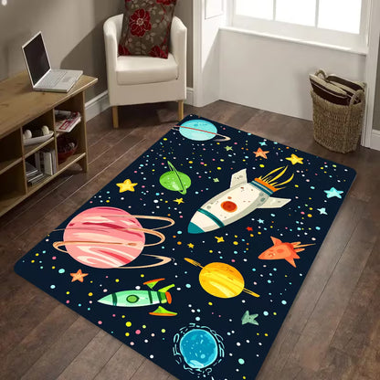 Covor antialunecare din țesătură pentru casă, baie