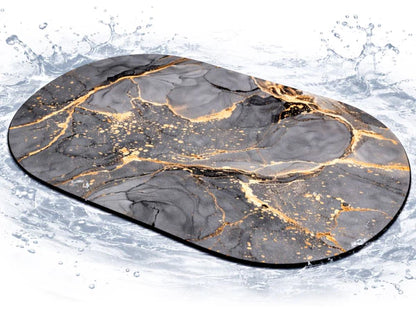 Covorasș de baie, cauciuc, absorbție rapidă, 60x40 cm