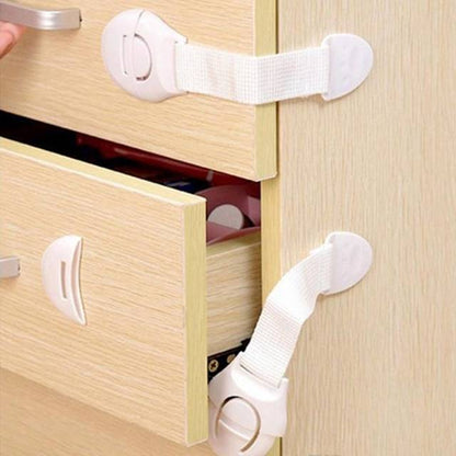 Set 4 siguranțe pentru sertare – protecție copii