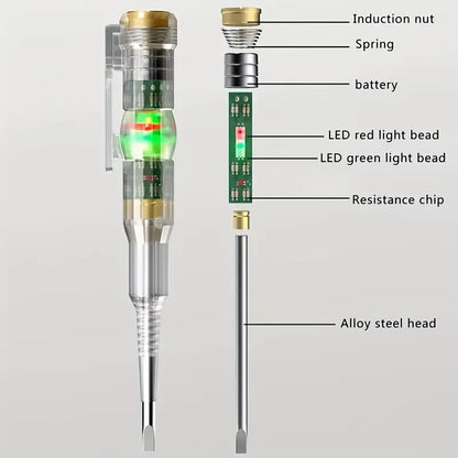 Stilou detector de tensiune cu LED