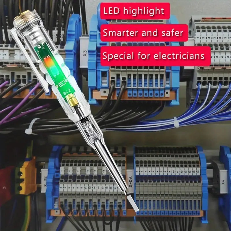 Stilou detector de tensiune cu LED