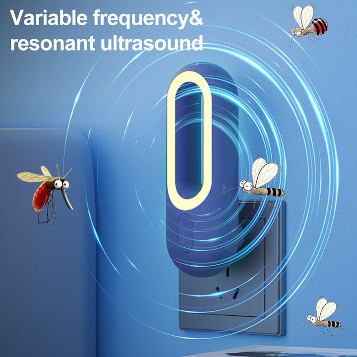 Dispozitiv pentru alungarea insectelor cu ultrasunete
