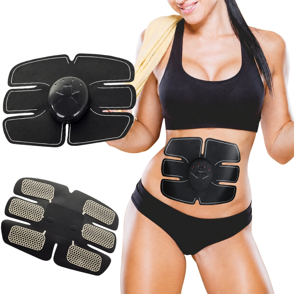 Aparat fitness cu electrostimulare musculară