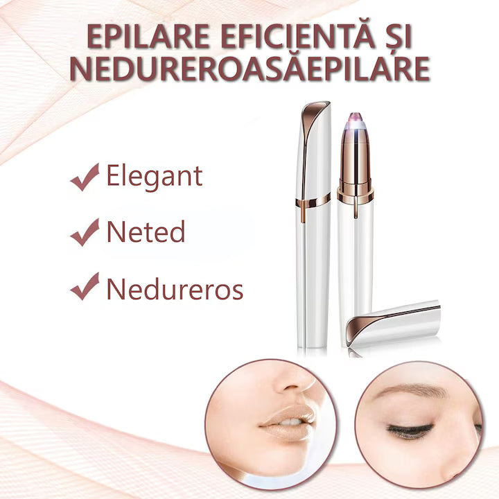 Epilator de sprâncene, aparat de tuns facial