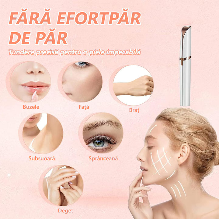 Epilator de sprâncene, aparat de tuns facial