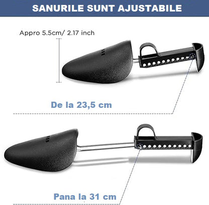 Extensie pentru pantofi, ajustabil, design cu arc