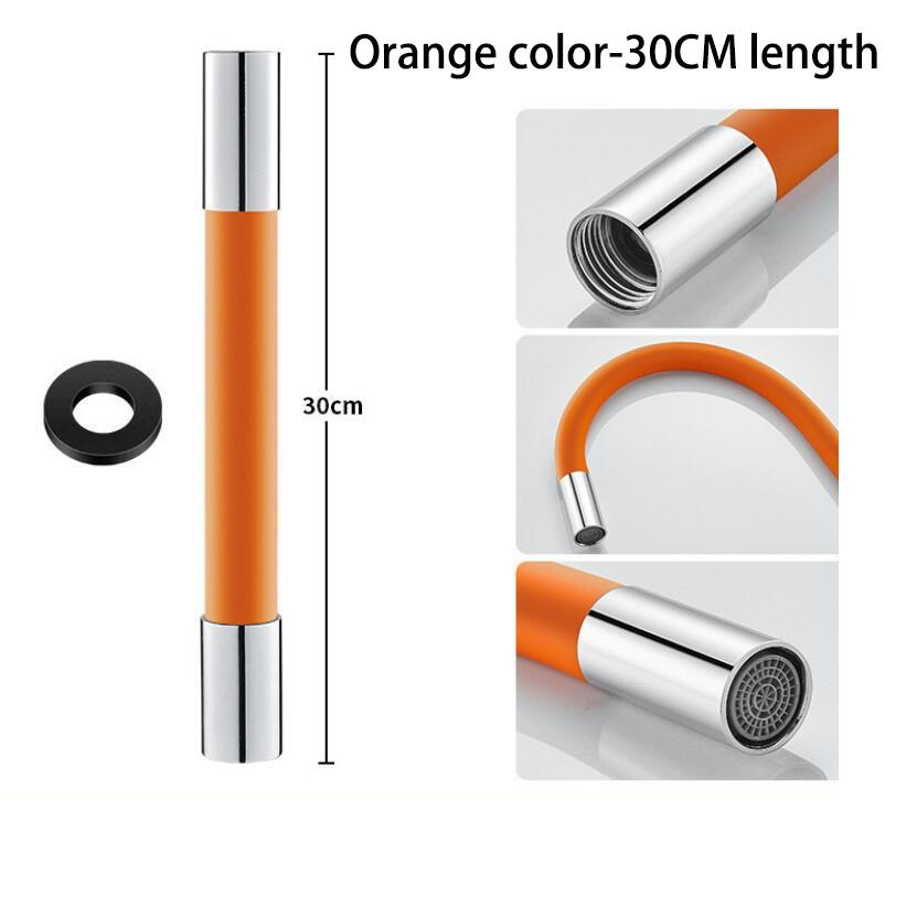 Extensie pentru robinet, 30cm, din metal și ABS