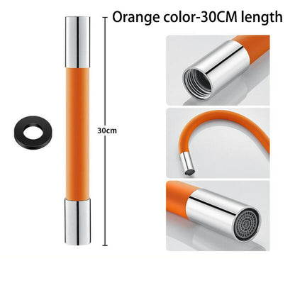Extensie pentru robinet, 30cm, din metal și ABS
