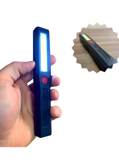 Lanternă atelier, COB, 1W, magnetică, alimentare cu baterii