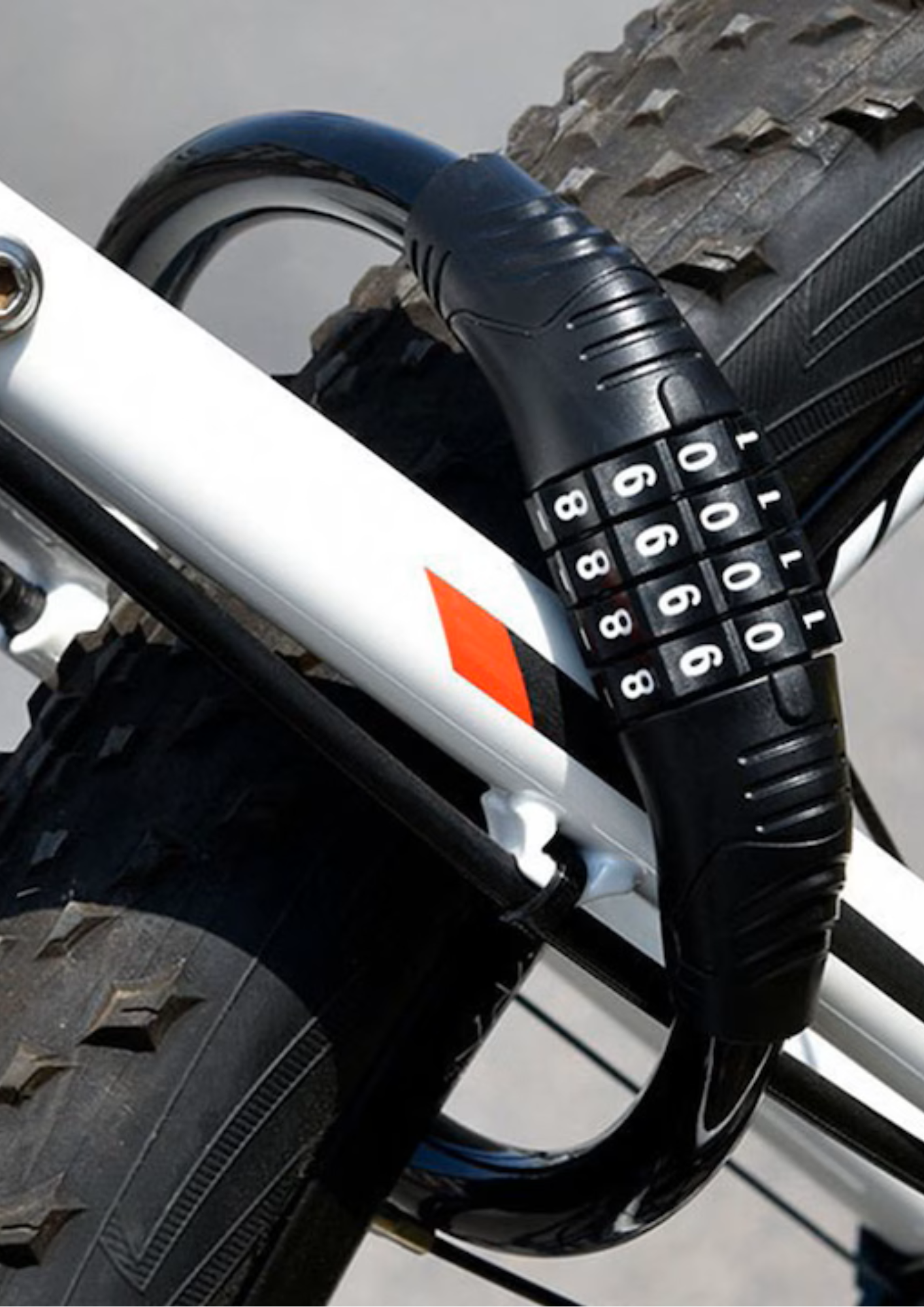 Antifurt bicicletă, lacăt digital cu parola, rezistent la taiere