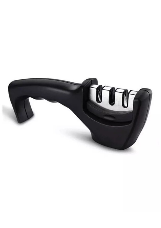 Ascuțitor de cuțite trifazat 3 în 1