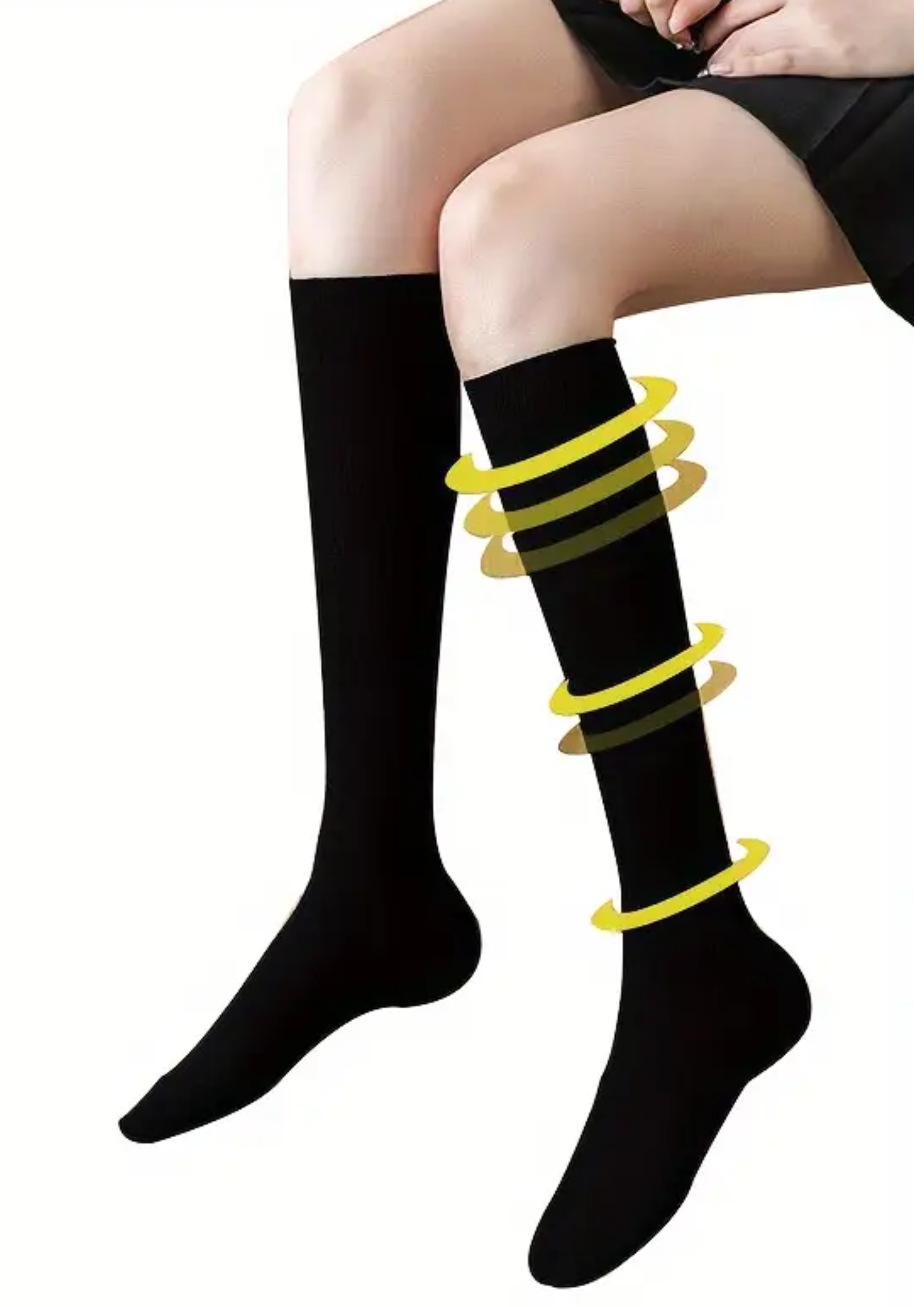 Șosete de compresie pentru alinarea varicelor