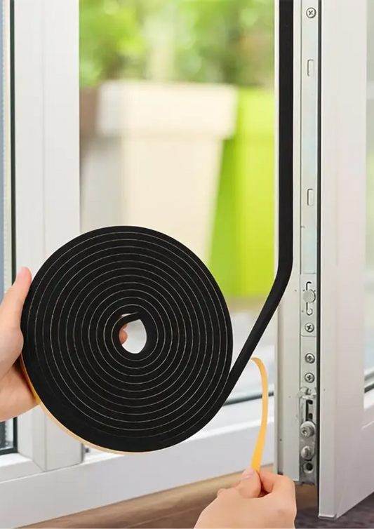 Bandă de izolare geamuri din cauciuc