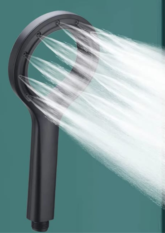 Cap de duș presurizat cu jet delicat