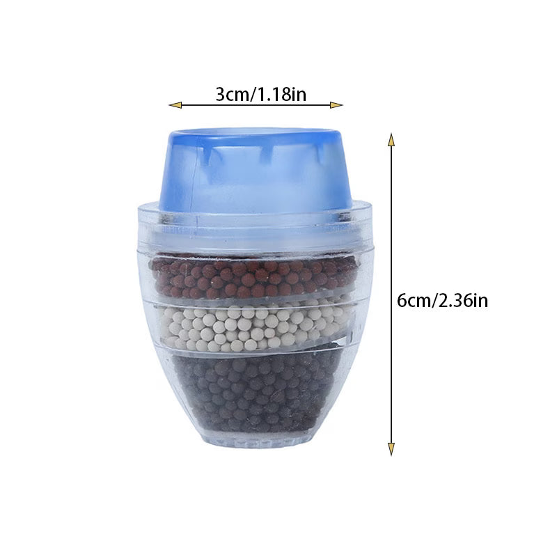 Filtru de robinet purificator de apă cu granule