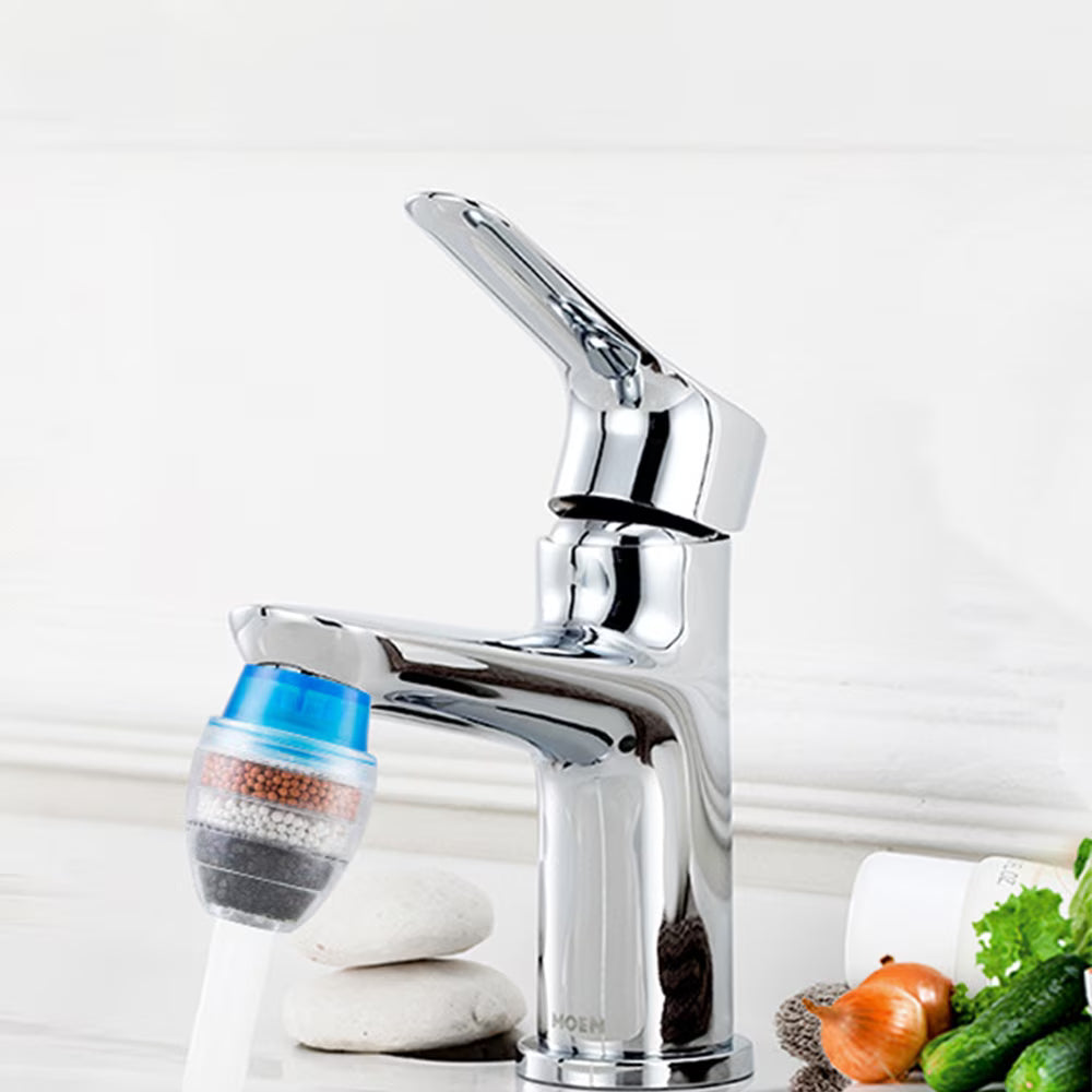 Filtru de robinet purificator de apă cu granule