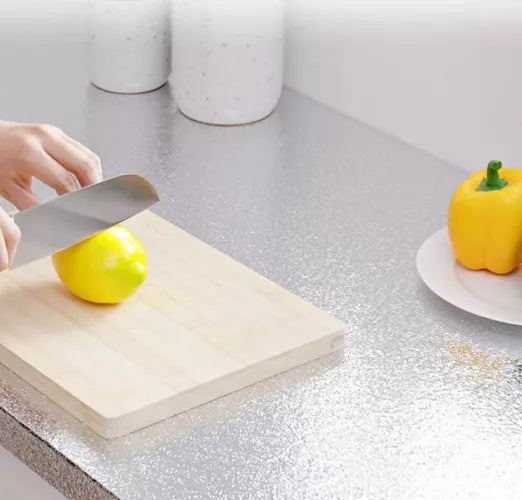 Folie de aluminiu autocolantă de blaturi și pereți