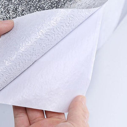 Folie de aluminiu autocolantă de blaturi și pereți