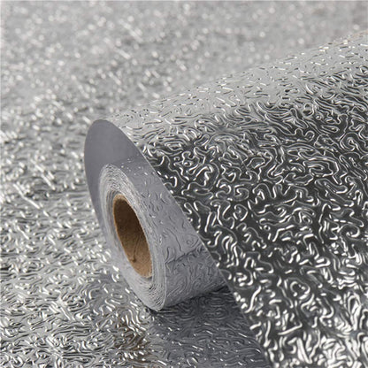 Folie de aluminiu autocolantă de blaturi și pereți