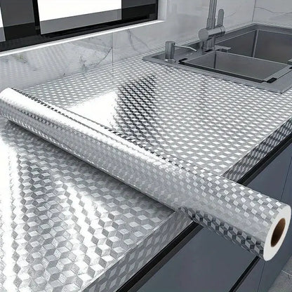 Folie de aluminiu autocolantă blaturi și pereți