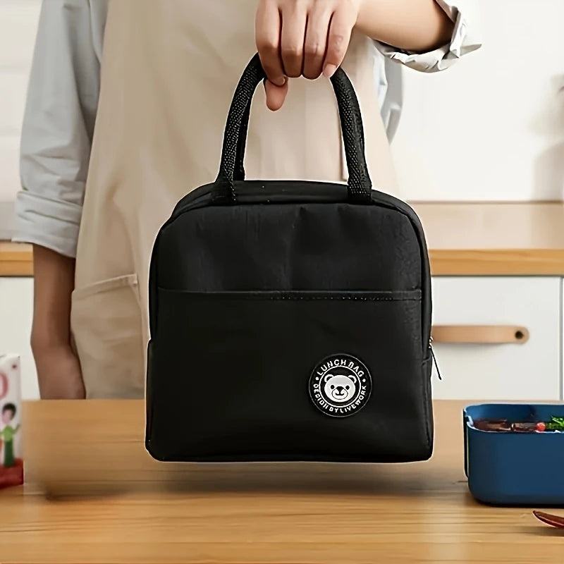 Hőszigetelt táska fogantyúval és cipzárral