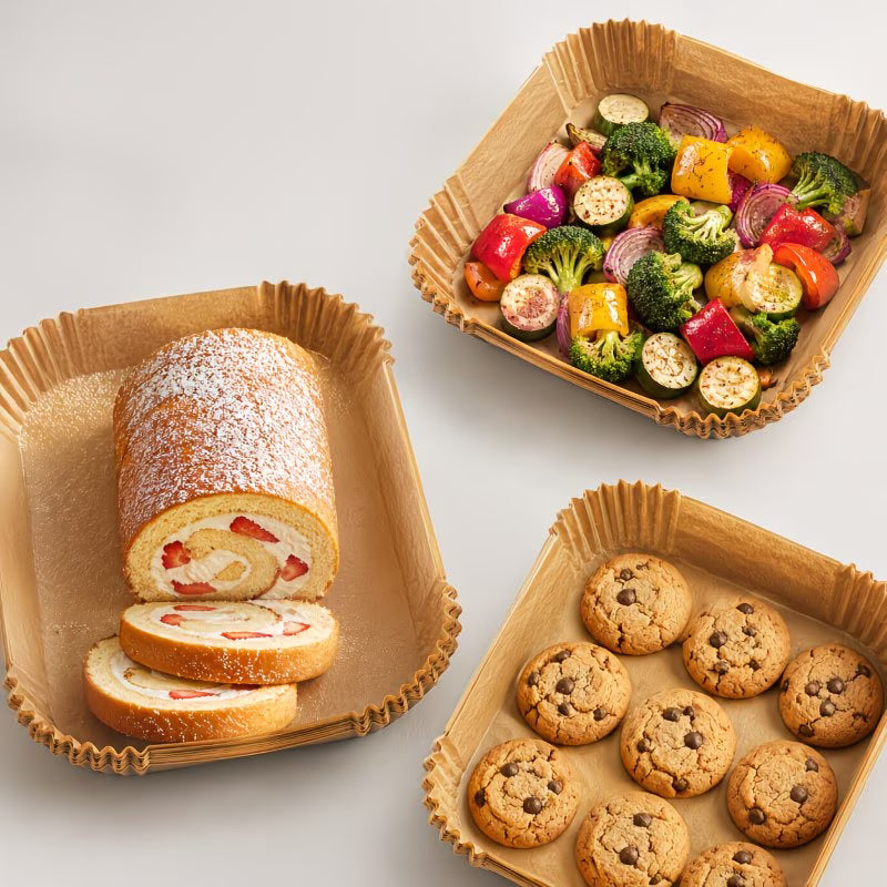Set 40 bucăți hârtie pentru friteuză