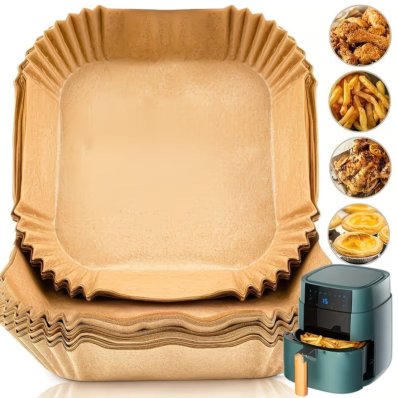 Set 40 bucăți hârtie pentru friteuză