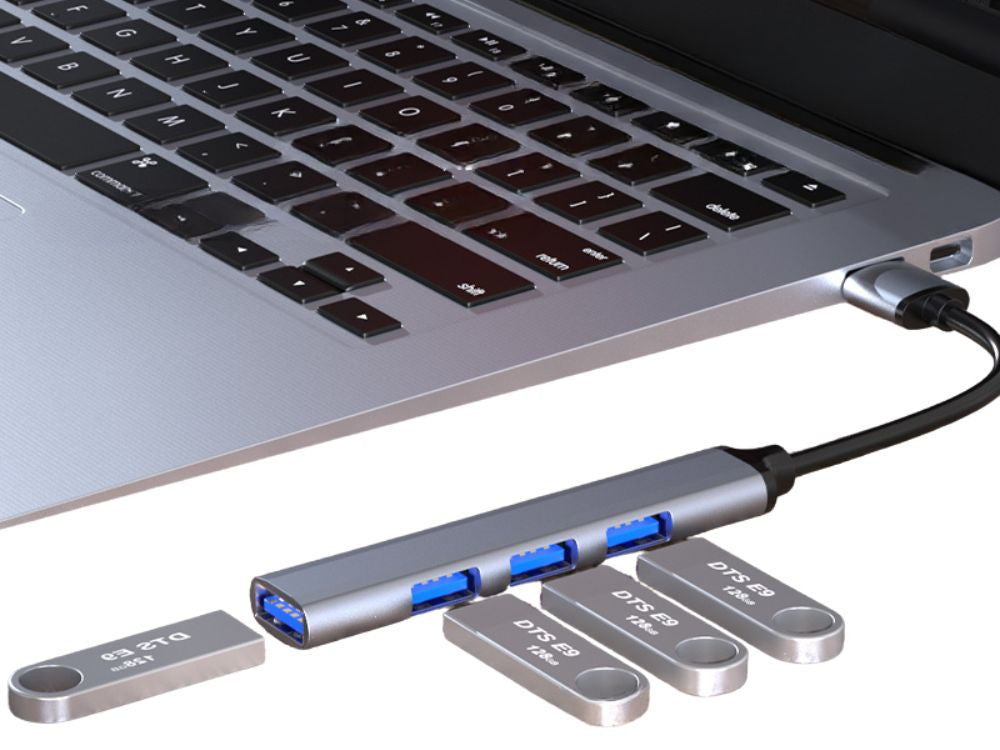 Hub pentru transfer date cu 4 porturi USB