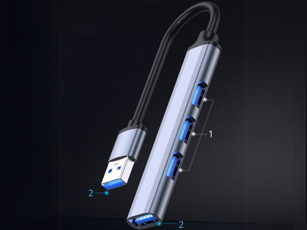 Hub pentru transfer date cu 4 porturi USB