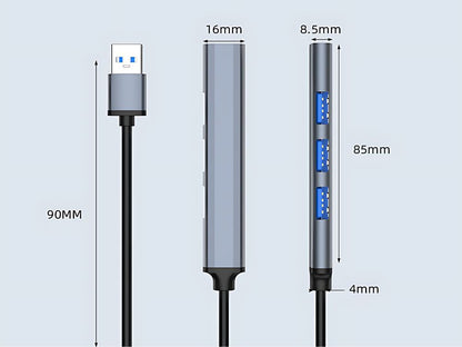 Hub pentru transfer date cu 4 porturi USB