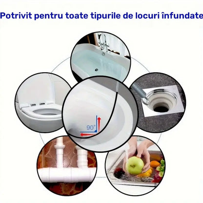 Instrument desfundat țevi de scurgere cu 4 brațe
