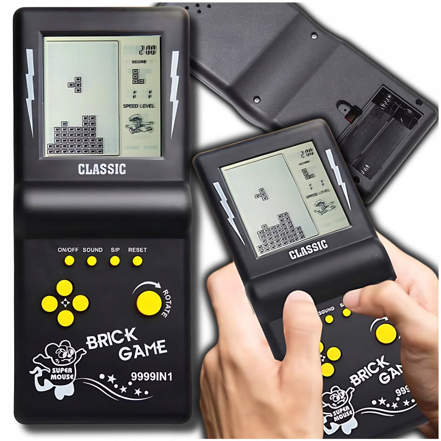 Joc electronic retro portabil Tetris