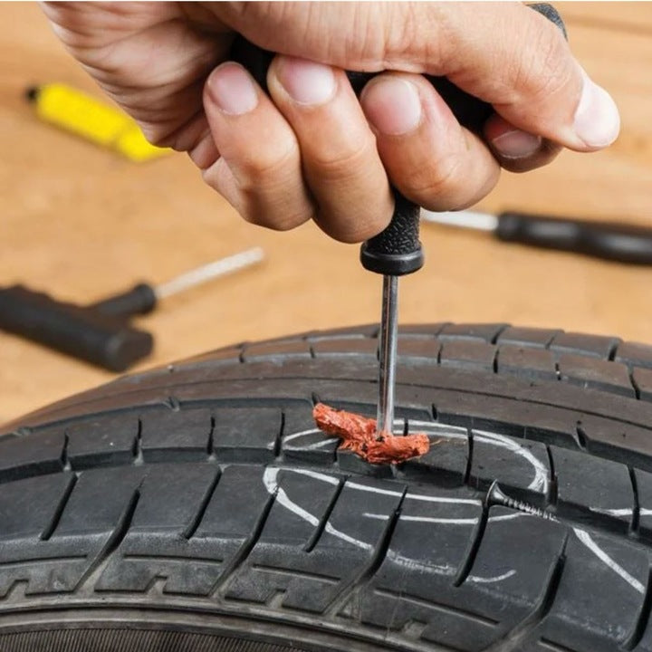 Kit auto reparare anvelope, 5 piese