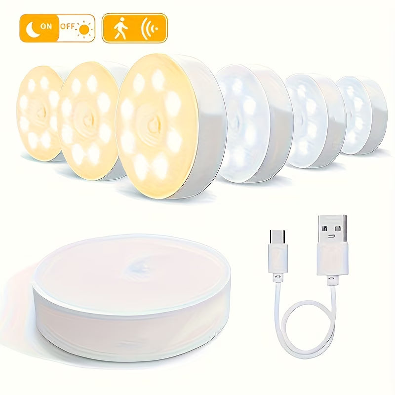 Lampă LED reîncărcabilă USB cu senzor de mișcare