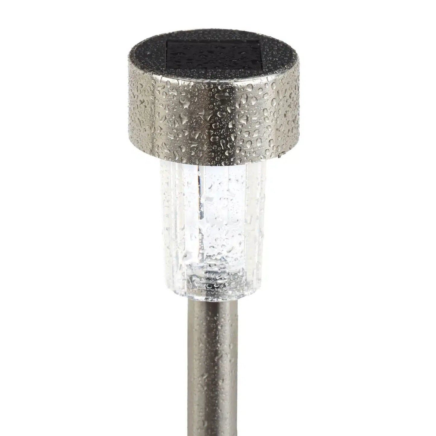 Lampă solară de grădină, lumină rece, 30x4 cm