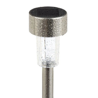 Lampă solară de grădină, lumină rece, 30x4 cm