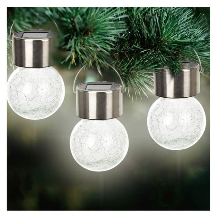 Lampă solară, suspendată, 1 LED, lumină rece