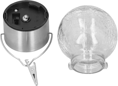 Lampă solară, suspendată, 1 LED, lumină rece