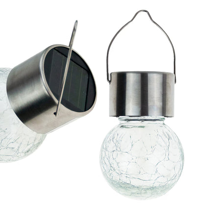 Lampă solară, suspendată, 1 LED, lumină rece